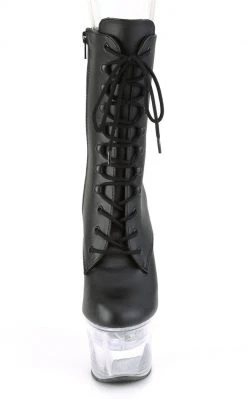 Pleaser FLASHDANCE-1020-7 Light-up Matte Black Ankle Boots Pole Shoes 8 Pleaser FLASHDANCE-1020-7 Light-up Matte Black Ankle Boots Pole Shoes