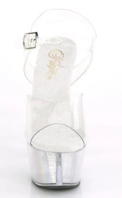 Pleaser FLASHDANCE-608CH Light-up Platform Heels