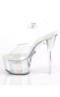Pleaser FLASHDANCE-608CH Light-up Platform Heels