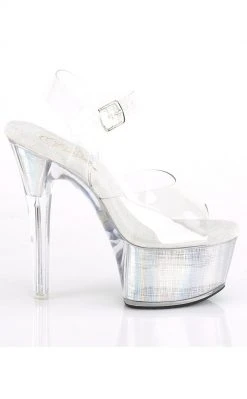 Pleaser FLASHDANCE-608CH Light-up Platform Heels