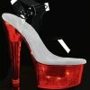 Pleaser FLASHDANCE-608CH Light-up Platform Heels 2 Pleaser FLASHDANCE-608CH Light-up Platform Heels