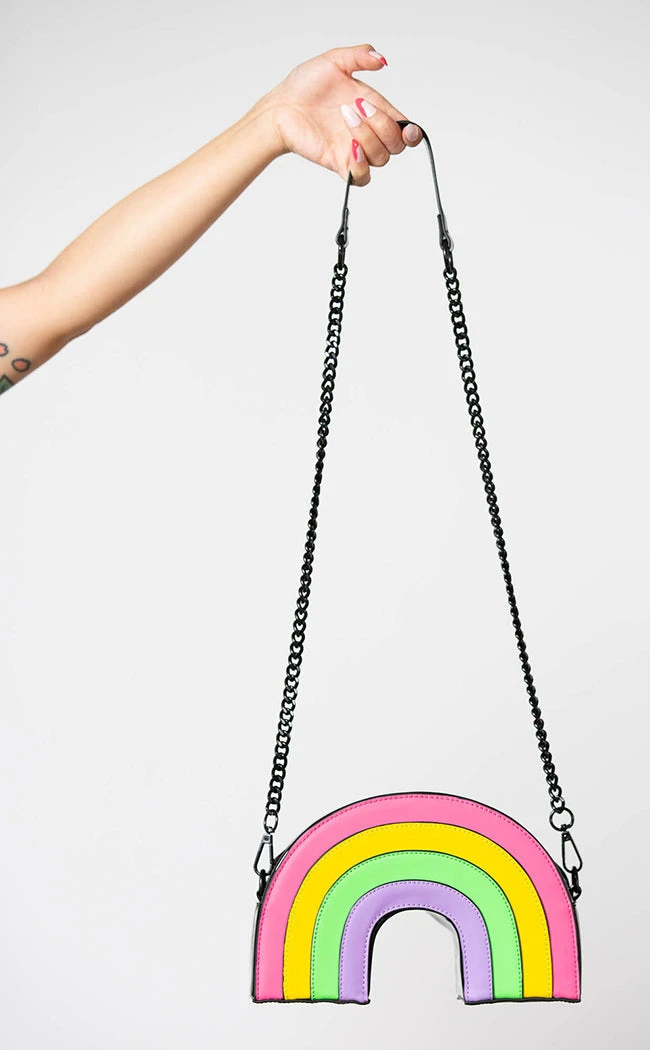 Killstar Accessories Fantasy Rainbow Handbag 3 Killstar Accessories Fantasy Rainbow Handbag