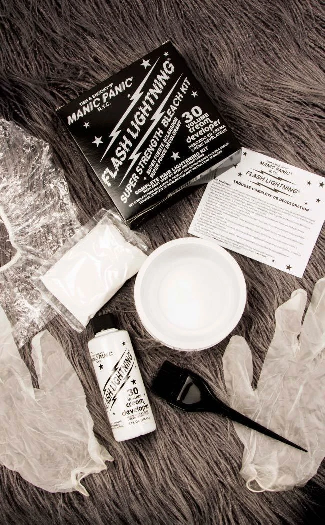 Manic Panic Flash Lightning 30 Vol Bleach Kit Beauty 4 Manic Panic Flash Lightning 30 Vol Bleach Kit Beauty