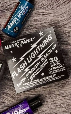 Manic Panic Flash Lightning 30 Vol Bleach Kit Beauty 8 Manic Panic Flash Lightning 30 Vol Bleach Kit Beauty
