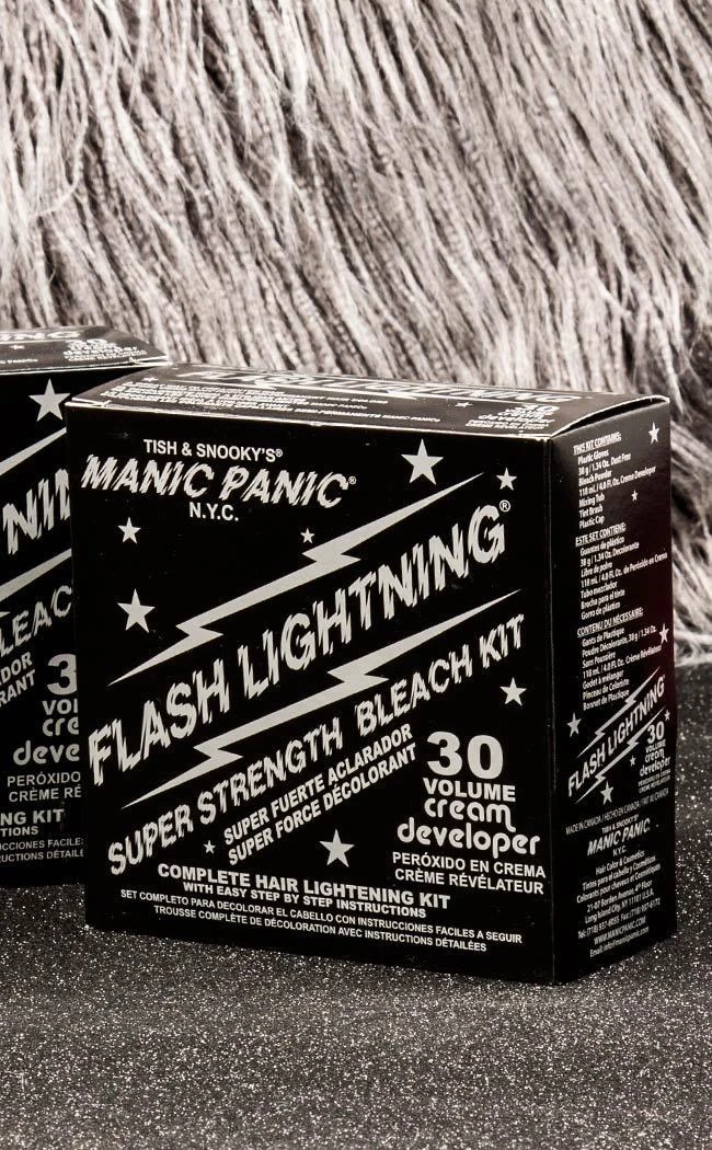 Manic Panic Flash Lightning 30 Vol Bleach Kit Beauty 3 Manic Panic Flash Lightning 30 Vol Bleach Kit Beauty