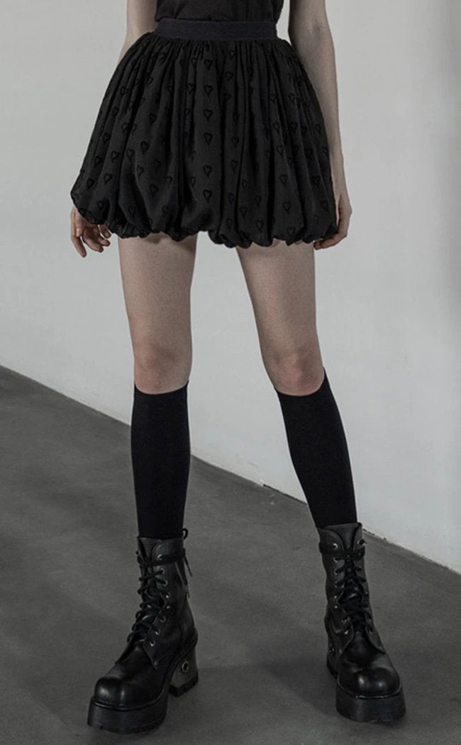 Punk Rave Flounce Du Coeur Mini Skirt Clothing 5 Punk Rave Flounce Du Coeur Mini Skirt Clothing