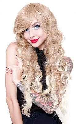 Rockstar Wigs Flower Child Wavy Blonde Wig Beauty