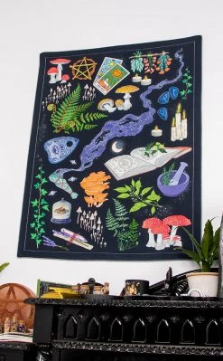 Drop Dead Gorgeous Forest Witch Tapestry