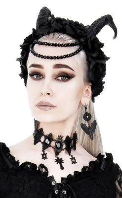 Restyle Fortune Teller Choker | Black