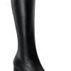 Funtasma GOGO-300 Black Stretch Vegan Leather Gogo Boots