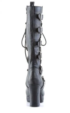 Demonia GOTHIKA-200 Black Steampunk Boots Shoes 10 Demonia GOTHIKA-200 Black Steampunk Boots Shoes