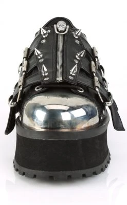 Demonia GRAVEDIGGER-03 Black Creepers Shoes