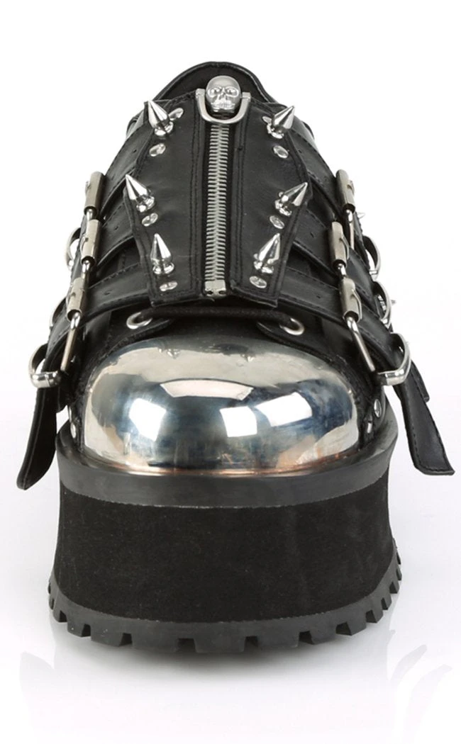 Demonia GRAVEDIGGER-03 Black Creepers Shoes 4 Demonia GRAVEDIGGER-03 Black Creepers Shoes