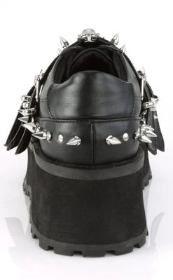 Demonia GRAVEDIGGER-03 Black Creepers Shoes 10 Demonia GRAVEDIGGER-03 Black Creepers Shoes