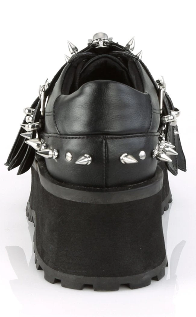 Demonia GRAVEDIGGER-03 Black Creepers Shoes 6 Demonia GRAVEDIGGER-03 Black Creepers Shoes