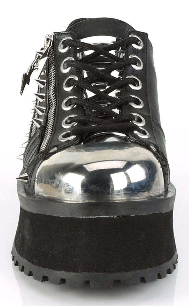 Demonia GRAVEDIGGER-04 Black Creepers Shoes 4 Demonia GRAVEDIGGER-04 Black Creepers Shoes