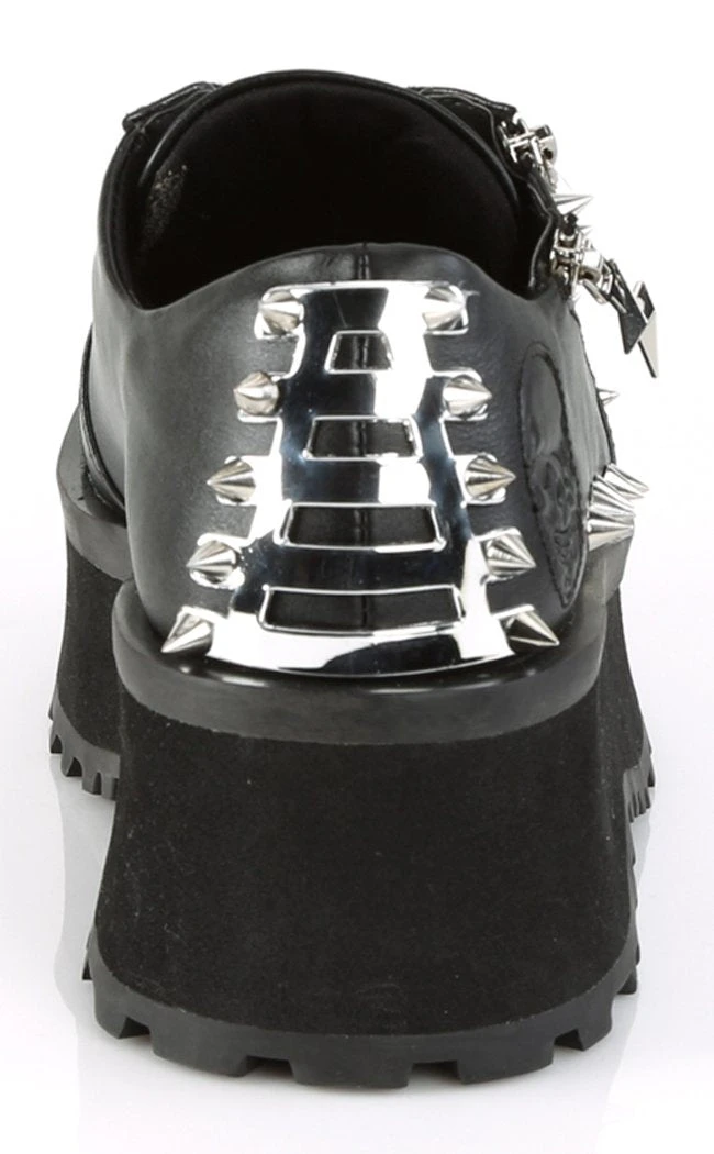 Demonia GRAVEDIGGER-04 Black Creepers Shoes 6 Demonia GRAVEDIGGER-04 Black Creepers Shoes