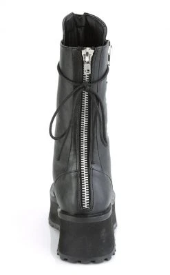 Demonia GRAVEDIGGER-14 Black Vegan Leather Boots Shoes 10 Demonia GRAVEDIGGER-14 Black Vegan Leather Boots Shoes