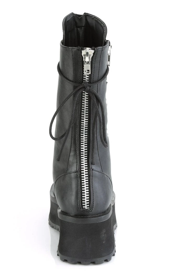 Demonia GRAVEDIGGER-14 Black Vegan Leather Boots Shoes 6 Demonia GRAVEDIGGER-14 Black Vegan Leather Boots Shoes