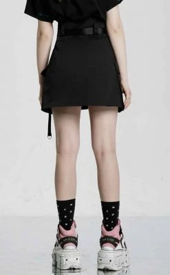 Punk Rave Clothing Gasoline Cargo Skirt 12 Punk Rave Clothing Gasoline Cargo Skirt