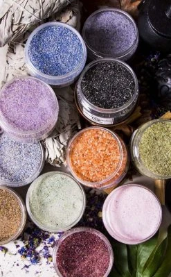 Crystals Genuine Crystal Ritual Altar Sand