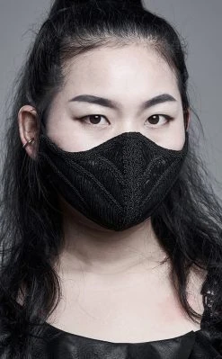 Punk Rave New Arrivals Ghostly Visions Face Mask