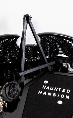 The Haunted Mansion Ghostwriter Spooky Coffin Letterboard Home & Gifts