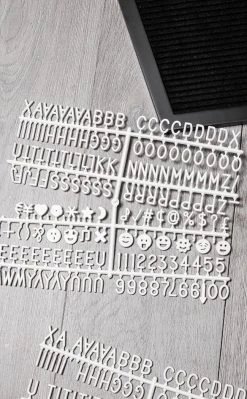 The Haunted Mansion Ghostwriter Spooky Coffin Letterboard Home & Gifts