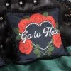 Tragic Beautiful Go To Hell Frilly Cushion Slip