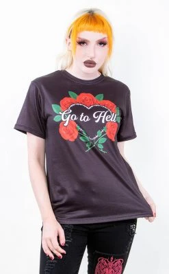 Tragic Beautiful Clothing Go To Hell T-Shirt