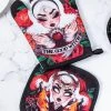 Rose Demon New Arrivals Good Witch Bad Witch Oven Mitt Set