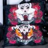 Rose Demon Good Witch Bad Witch Pillow Slip Set Home & Gifts