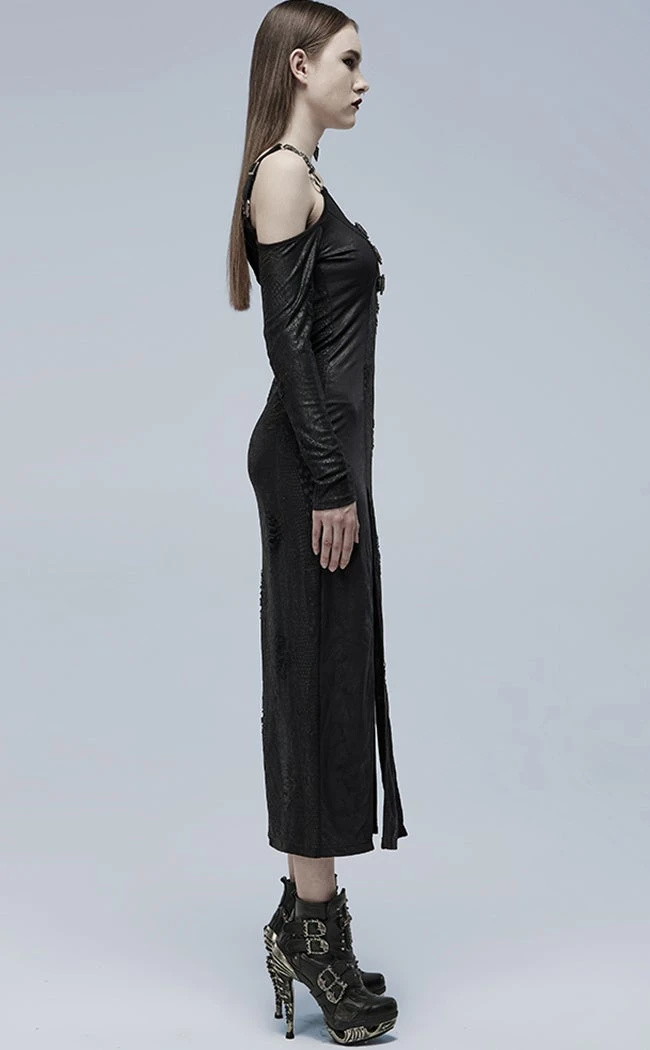Punk Rave Gorgon Maxi Dress 6 Punk Rave Gorgon Maxi Dress