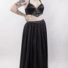Black Friday Goth Mesh Formal Skirt Clothing