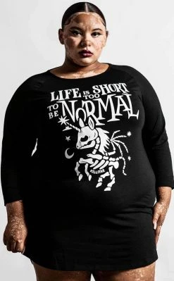 Killstar Clothing Gothicorn Sleep Raglan Top