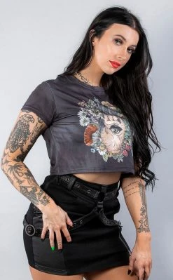 Drop Dead Gorgeous Clothing Harvest Crop Tee