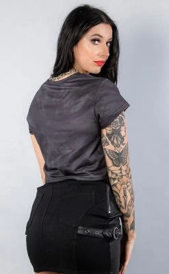 Drop Dead Gorgeous Clothing Harvest Crop Tee