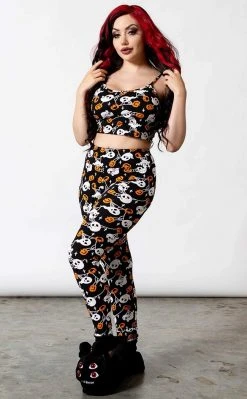Killstar Haunted Pumpkin Cropped Cami Clothing
