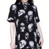 Killstar Headache Button Up Shirt 2 Killstar Headache Button Up Shirt