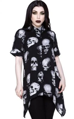Killstar Headache Button Up Shirt