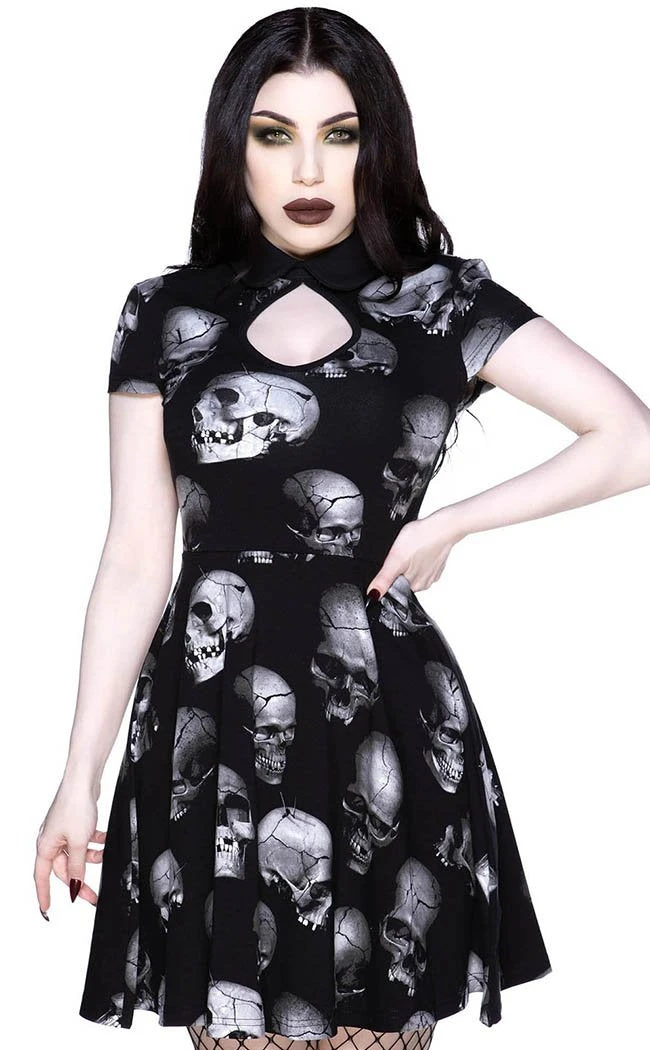 Killstar Headspin Collar Dress 4 Killstar Headspin Collar Dress