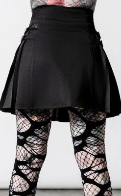 Killstar Heaven's On Fire Skirt Clothing