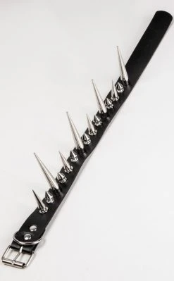 Cold Black Heart Hellraiser Spiked Choker Chokers