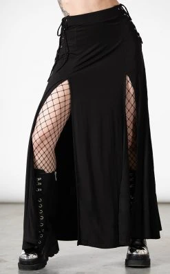 Killstar Clothing Hellverina Split Maxi Skirt 15 Killstar Clothing Hellverina Split Maxi Skirt