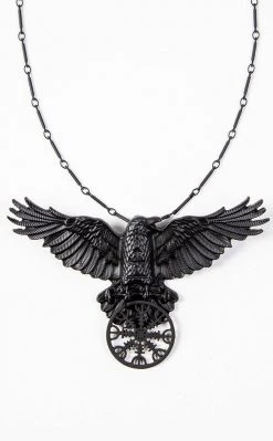Restyle Helm Of Awe Raven Pendant Accessories