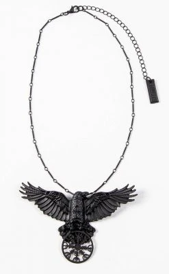 Restyle Helm Of Awe Raven Pendant Accessories