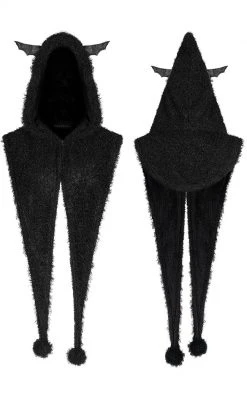 Punk Rave Hibernation Hooded Scarf Accessories