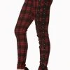 Banned Apparel Hold Me Tight Corset Laced Tartan Jeans Clothing 1 Banned Apparel Hold Me Tight Corset Laced Tartan Jeans Clothing