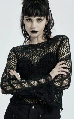 Punk Rave Hollow Salvation Sweater Clothing