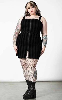 Killstar Holystone Zip Dress Clothing 16 Killstar Holystone Zip Dress Clothing